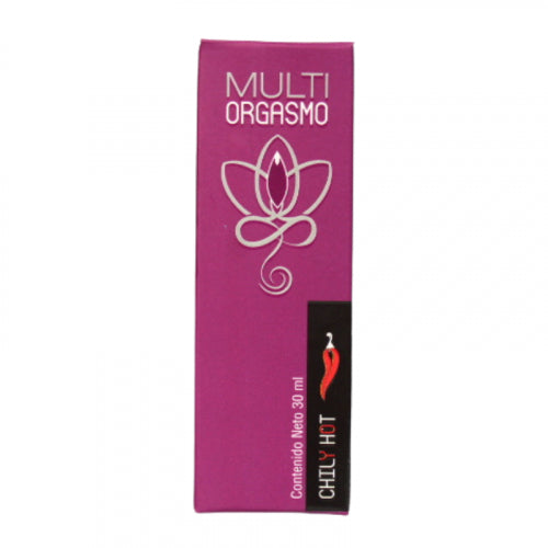LUBRICANTE MULTIORGASMOS SQUIRT SABOR FRUTOS ROJOS CHILY HOT 30ML