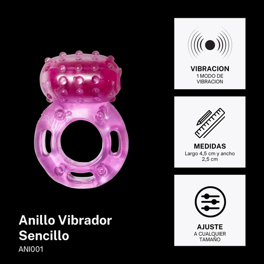 ANILLO VIBRADOR SENCILLO