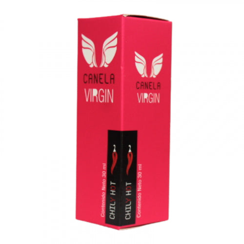 ESTRECHANTE VAGINAL VIRGIN CANELA CHILY HOT 30ML.
