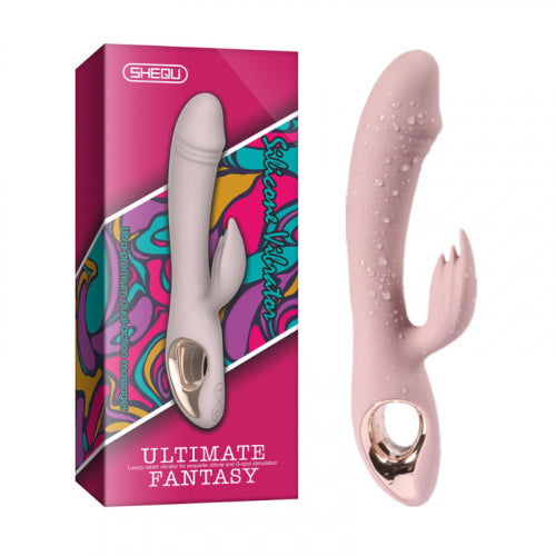VIBRADOR SHEQU ULTIMATE FANTASY PALO DE ROSA