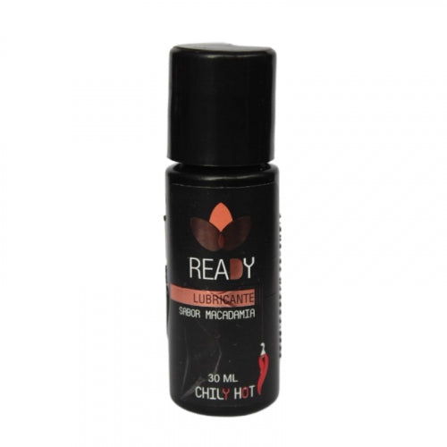 LUBRICANTE INTIMO NEUTRO SABOR MACADAMIA READY CHILY HOT 30M