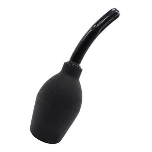 DUCHA VAGINAL ANAL ZHSEXTOY 434 TIPO PERA EXTRA GRANDE ANAL Y VAGINAL 310ML NEGRA