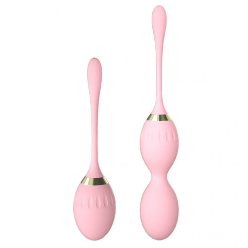 KIT BOLAS KEGEL LUST SIN VIBRACIÓN X3 ROSADAS