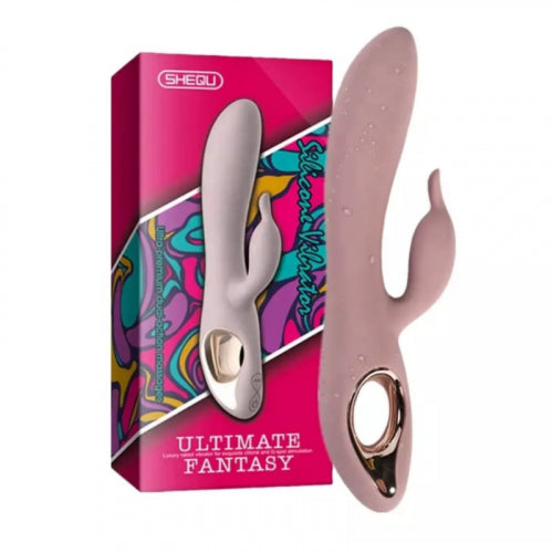 VIBRADOR SHEQU ULTIMATE FANTASY KATE PALO DE ROSA