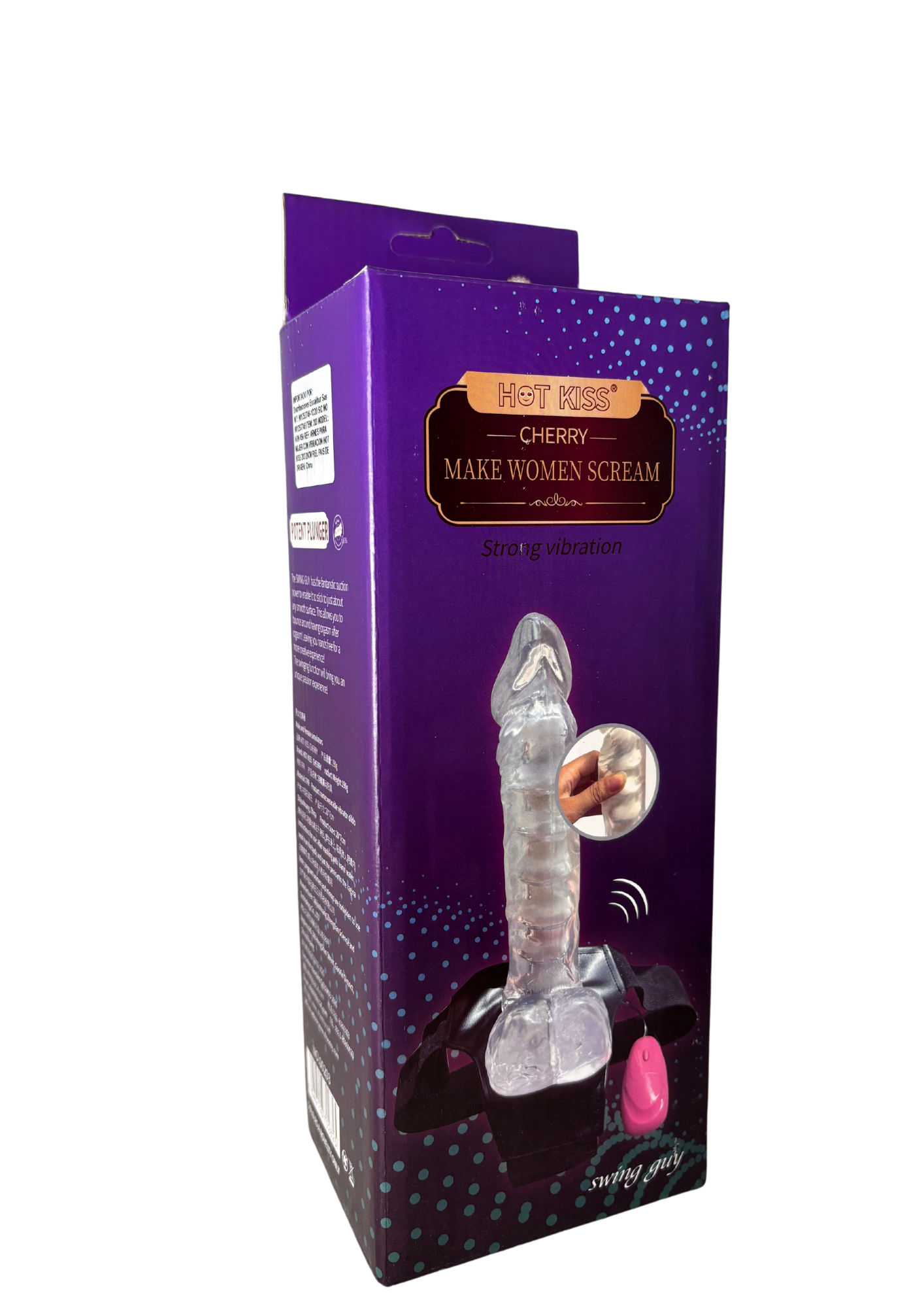 ARNES PARA MUJER CON VIBRACION HOT KISS 20CM PIEL