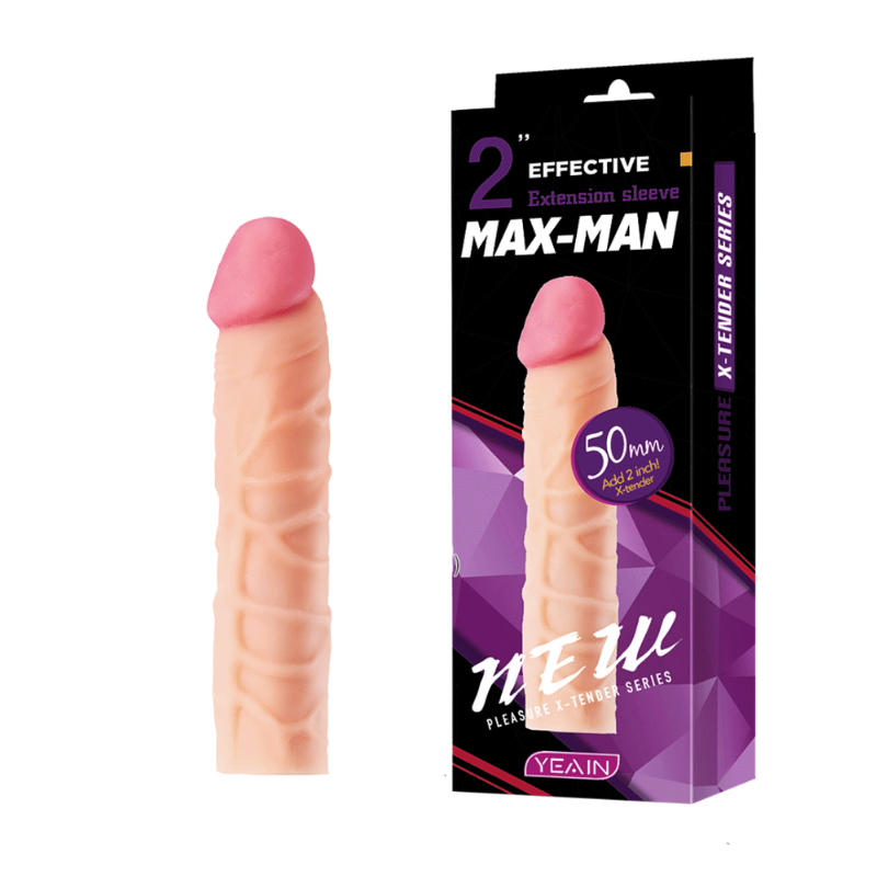 FUNDA EXTENSION SLEEVE MAXMAN 17CM CAJA MORADA